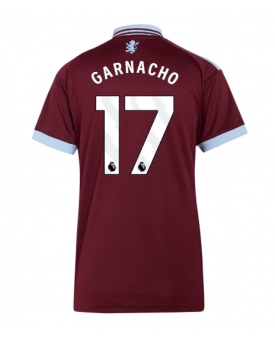 Aston Villa Alejandro Garnacho #17 Maglia Gara Casa Repliche 2026-27 Donna Maniche Corte Aston Villa Alejandro Garnacho #17 Maglia Gara Casa Repliche 2026-27 Donna Maniche Corte